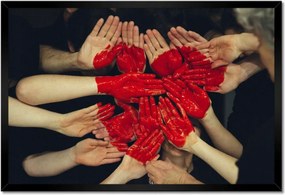 Poszterek keretben 60x40 Szerelem Érzés Párkapcsolat