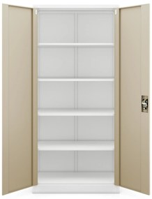 JAN H (195) cabinet white RAL9003 golden oak H1950*W900*D400