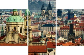 Kép - Prágai panoráma (90x60 cm)