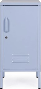 Világoskék fém zárható szekrény 35x76x40 cm Cambridge – Yes Everyday