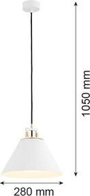 Argon ORTE 4914 Függőlámpa 1x15W/E27 IP20