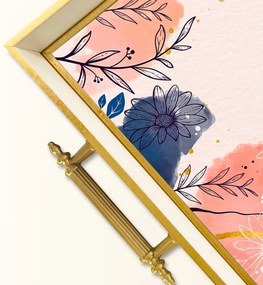 Üveg tálca, 38×24 cm – TPB9798