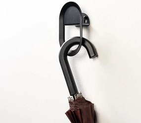 Fekete fali acél akasztó Coucou – Spinder Design