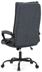 Fekete Szövet Irodai Szék, Hinta Mechanikával. KA-Y348 BK2