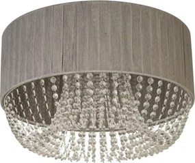 Searchlight 62615-5CC - Mennyezeti lámpatest BELLANO 5xG9/7W/230V átm. 50 cm szürke