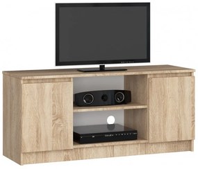 TV állvány 120 cm - Akord Furniture - sonoma tölgy