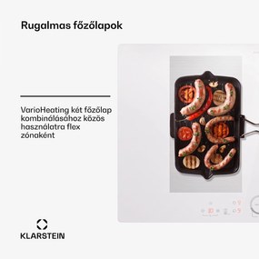 Klarstein Delicatessa 77 Flex beépíthető indukciós főzőlap 4 zóna 7000 W