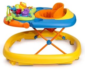 Chicco - Babajáróka WALKY TALKY 2xAA sárga/kék