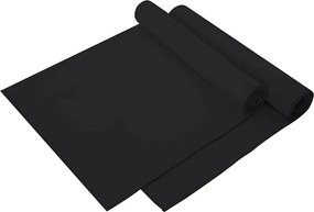 vidaXL Sport Törölközők 2 pcs Fekete 140 x 70 cm