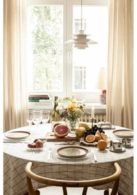 Ezüstszínű rozsdamentes acél evőeszköz készlet 16 db-os Mano – Hübsch