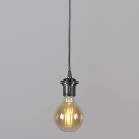 Retro lógólámpa fekete 45 cm - Granny Frame