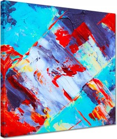 Festmények 30x30 Absztrakt Páva