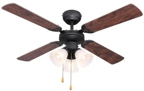 ZEVENTI ZEVENTI - Mennyezeti ventilátor ZURRIOLA 3xE27/60W/230V ZV0011