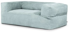 Mentazöld kordbársony babzsákfotel Sofa MooG – SLOWDOWN