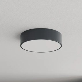 Brilagi - Fürdőszobai mennyezeti lámpa szenzorral CLARE 2xE27/24W/230V átmérő 30 cm antracit IP54