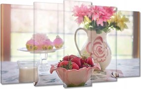 Festmények 100x60 Délutáni kávé