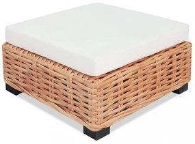 16 részes természetes rattan kanapészett