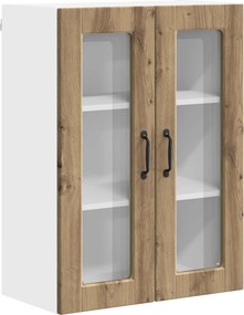 vidaXL Konyhaszekrény polcokkal Artisan tölgy 60 x 31 x 80 cm Faanyag