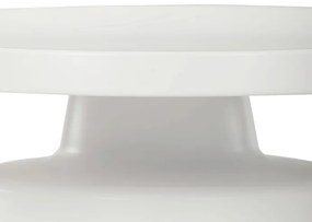 Fehér Fém Dohányzóasztal 69×69 cm. CT-F4114 WT