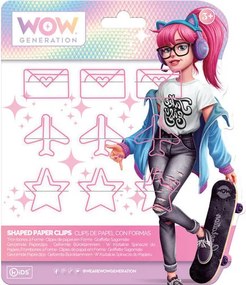 WOW Generation Valentina rózsaszín gemkapocs szett