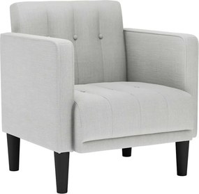 vidaXL felhőszürke szövet kanapészék karfás szék 53 cm