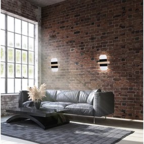 LED fali lámpa APRIL LED/6W/230V fehér/fekete