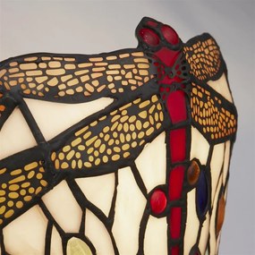 Tiffany Fali Lámpa Többszínű DRAGONFLY SEARCHLIGHT 1283-17