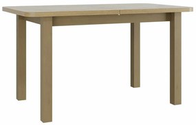 Asztal Victorville 123Sonoma tölgy, 76x80x140cm, Hosszabbíthatóság, Laminált forgácslap, Fa, Részben összeszerelt
