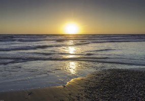 Poszter 66,5x46,5cm Csendes naplemente a tengerparton, Assaf Frank