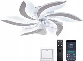 Mennyezeti Ventilátor Mennyezeti Lámpa Led Csillár Prémium Távirányító 54W