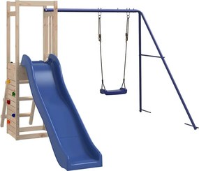 vidaXL tömör fenyőfa kültéri játszószett