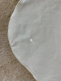 Vajpuha ovális shaggy sebano Bézs (Beige) 80x150