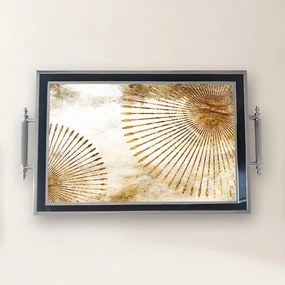 Üveg tálca, 38×24 cm – TPG9849