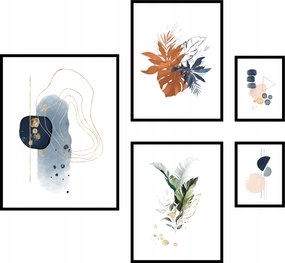 5 db-os poszter szett elegáns otthonba