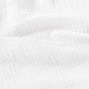Goldea muszlin ágyneműhuzat – fehér 140 x 200 és 70 x 90 cm