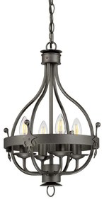 Elstead Lighting WINDSOR WINDSOR4-GR Csillár 4x60W/E14