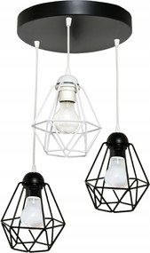 Csillár Mennyezeti Lámpa Lógó Gyémánt Színes Led