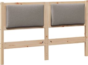 vidaXL Fejtámla Egyéb Barna 160 cm Tömör fenyőfa