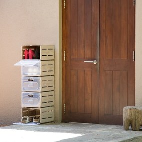 Flex moduláris cipőszervező Brown 30 x 36 x 22 cm