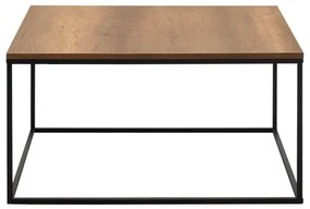 Konferencia asztal 42x80 cm barna színben