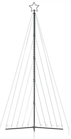 meleg fehér LED karácsonyfa 570 LED 399 cm