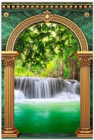 Poszterek 40x60 Vízesés Thaiföldön