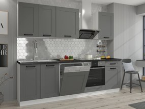 Felső konyhaszekrény Lucid 60 GU 36 1F (dustgrey + fehér). Akció -6%. 1045548