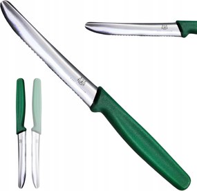 10,5 cm-es fogazott zöld konyhakés Karl Hausmann