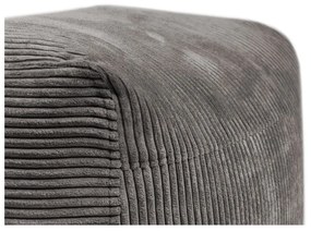 Mustársárga kordbársony babzsákfotel Plus 70 Lounge – SLOWDOWN