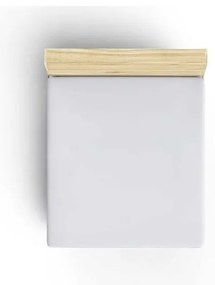 Fehér gumis pamut lepedő 140x200 cm – Mijolnir