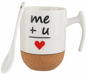 Florina Porcelán bögre Me+U, 250 ml