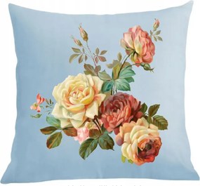 Párna párnahuzat Virágok Retro Look