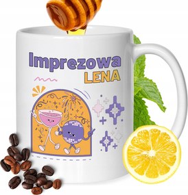 Bögre Lena Barátnők Feleségek Ajándék Nyomtatott Fehér 330ml