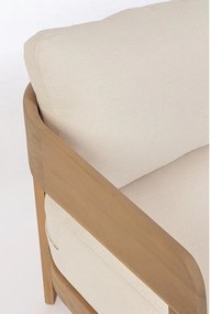 Natúr színű akácfa kerti kanapé Pablo – Bizzotto